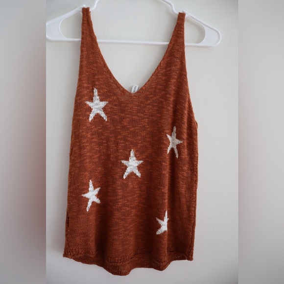 Wishlist Rust Knit Top - Picture 2 of 3